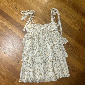 Reformation Avni Babydoll minidress